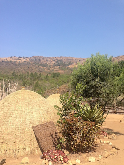 Visiting the Mantenga Cultural Village