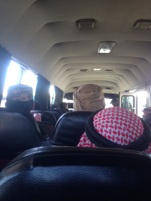 Bus Ride in Jordan