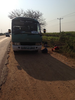 broken bus to tofo mozambique