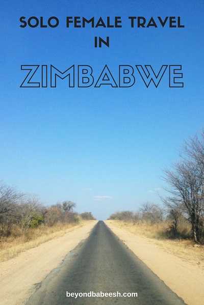 solo female travel to Zimbabwe