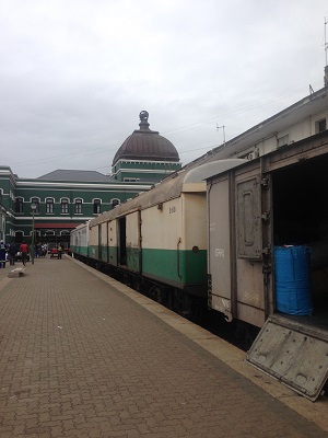 train in Maputo Train station Mozambique