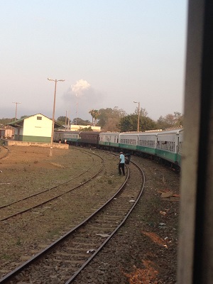 Train from Mozambique to Zimbabwe