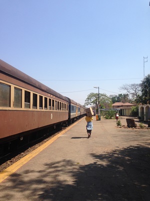 train station victoria falls zimbabwe