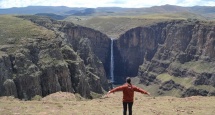 Semonkong Lesotho waterfall