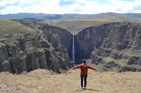 Semonkong Lesotho waterfall