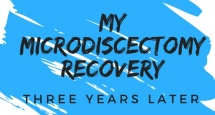 three years after my microdiscectomy
