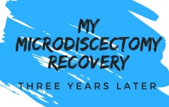three years after my microdiscectomy