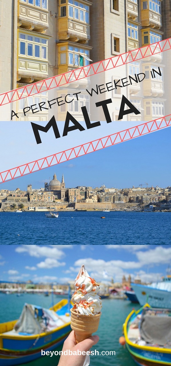 how to spend a weekend in Malta