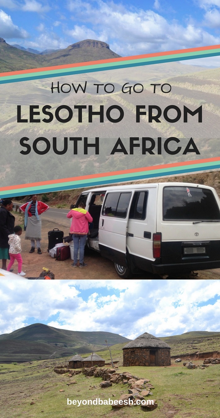 travel to lesotho from south africa